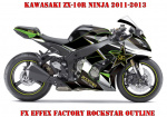 Rockstar Outline for Kawasaki ZX-10R 2011-2015
